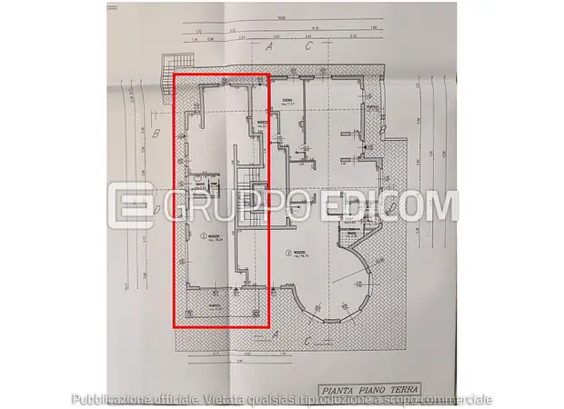 Stalle, scuderie, rimesse, autorimesse in Via Aldo Moro n. 14 - 1