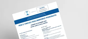 Pesi e vincoli sull'immobile pignorato