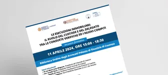 LE ESECUZIONI IMMOBILIARI: IL RUOLO DEL CUSTODE E DEL DELEGATO TRA LE CONSUETE VERIFICHE ED I NUOVI COMPITI